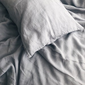 20x28 inches SIMPLE linen pillow home, bedroom decor, body pillow cover, farmhouse pillow, throw pillows, floor pillow, denim pillow bedding image 1