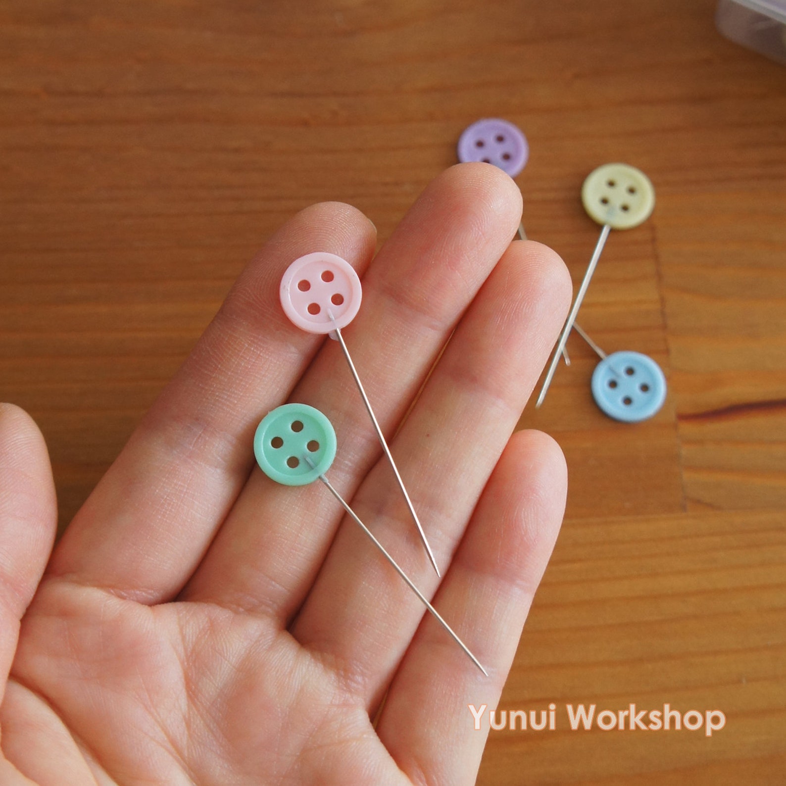 40pcs Button Push Pins Length 45mm Cute Sewing Tool Multicolor Etsy