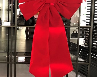 XXL bow, red, suitable for outdoor use, 150 x 200 cm