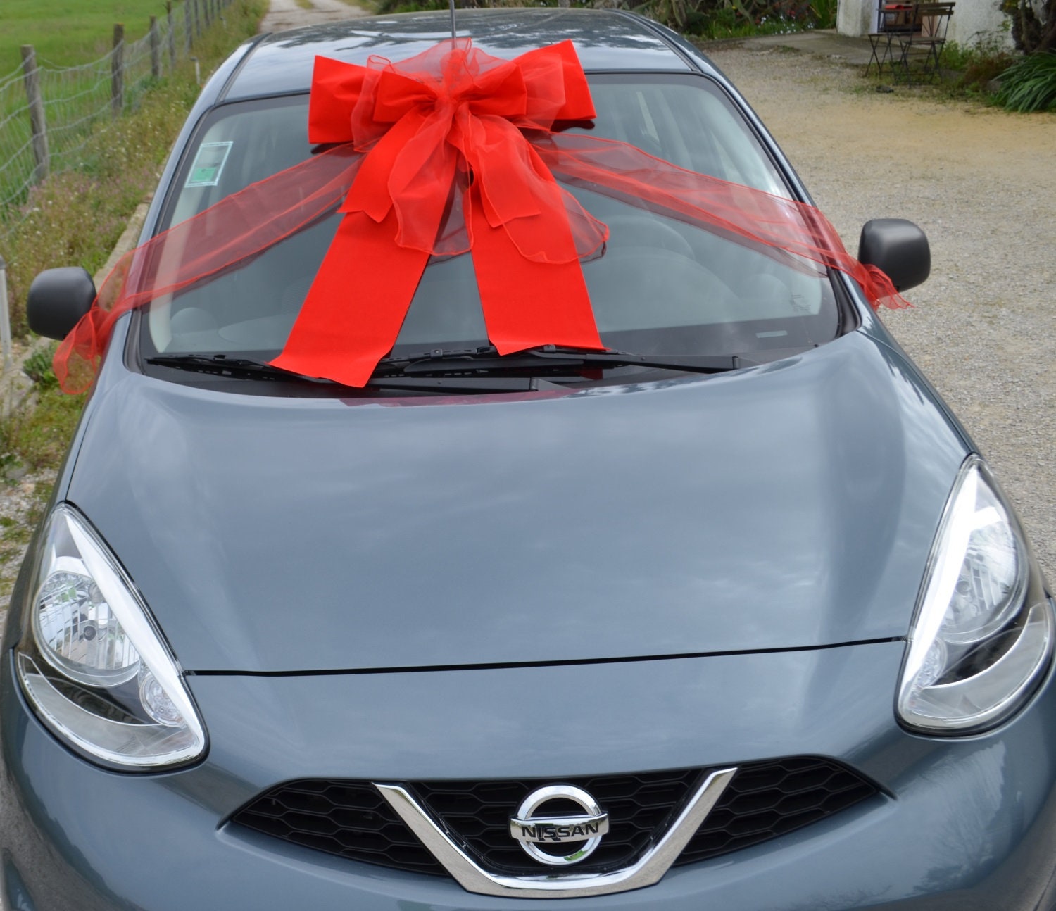 Giant Red Ribbon for Car or Large Gift - Etsy