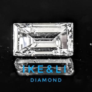 GIA Certified 0.43ct. Baguette Cut Diamond/Natural Untreated Loose Baguette Diamond/Hard to Find Diamond/Designers Dream/Gift for Her