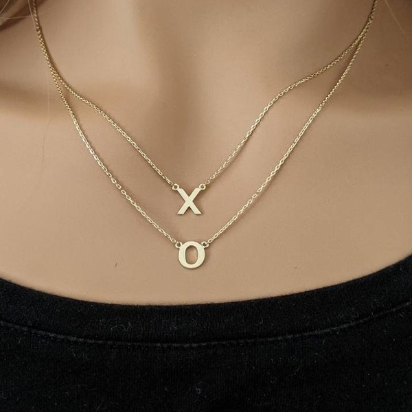 Xo Necklace Etsy
