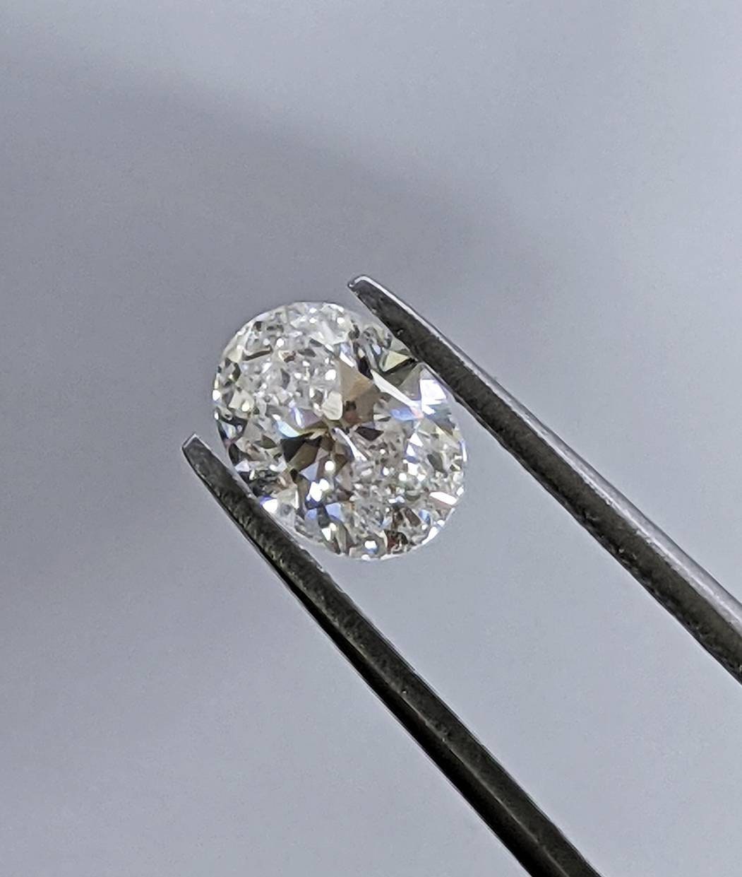充実の品 Oval Clarity SI2 Color F 1.00ct. Cut Diamond Certified GIA ダイヤモンド