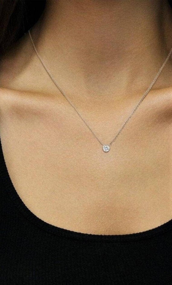 0.5 ct discount diamond pendant