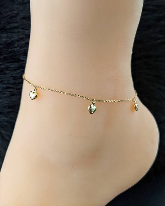 Box Chain 14K Yellow Gold-filled Anklet 9-inch Adjustable Length, Made in the USA Box Chain 14K Yellow Gold-filled Anklet 9-inch Adjustable Length, Made in the USA