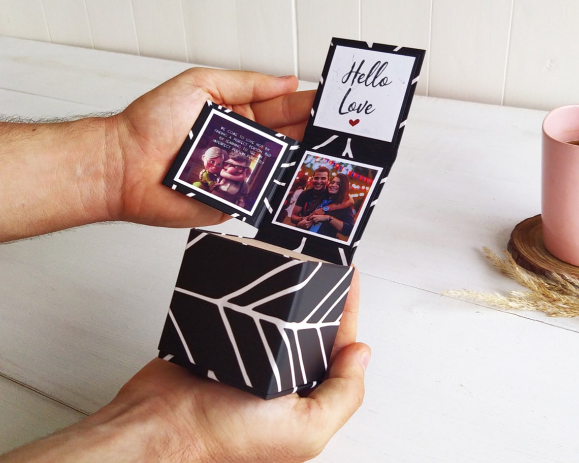 Personalised Memory Box Long Distance Relationship Gifts Etsy