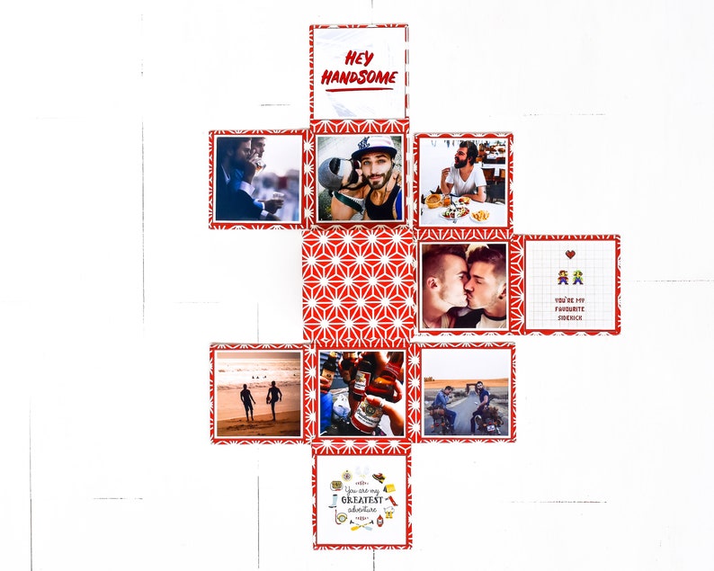 Personalized Birthday Gift Box for Gay Boyfriend Photo Gifts Etsy