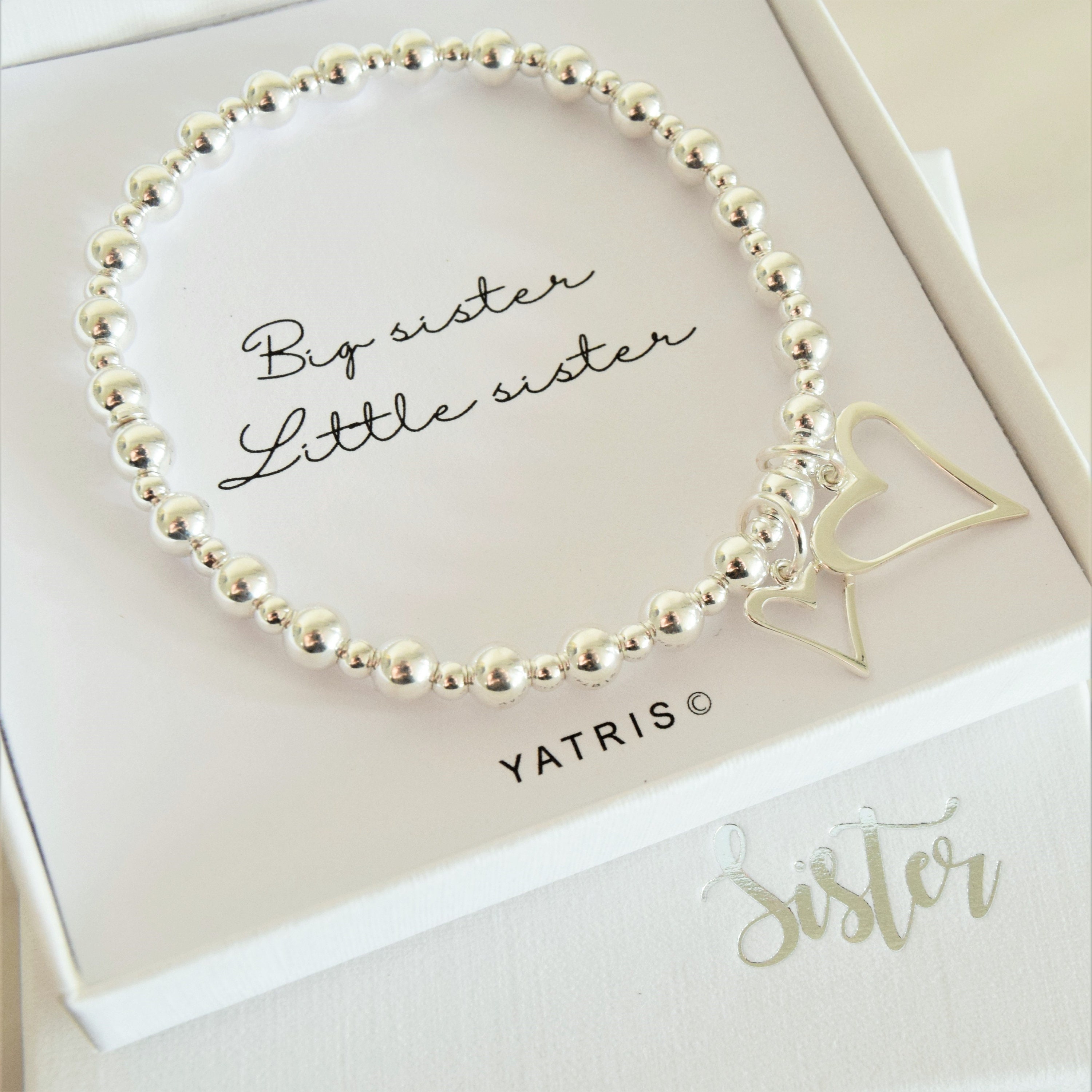 Big Sis Bracelet Sister Matching Bracelet For Sisters Birthday