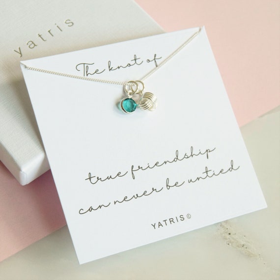 Friendship Necklace Friendship Knot 