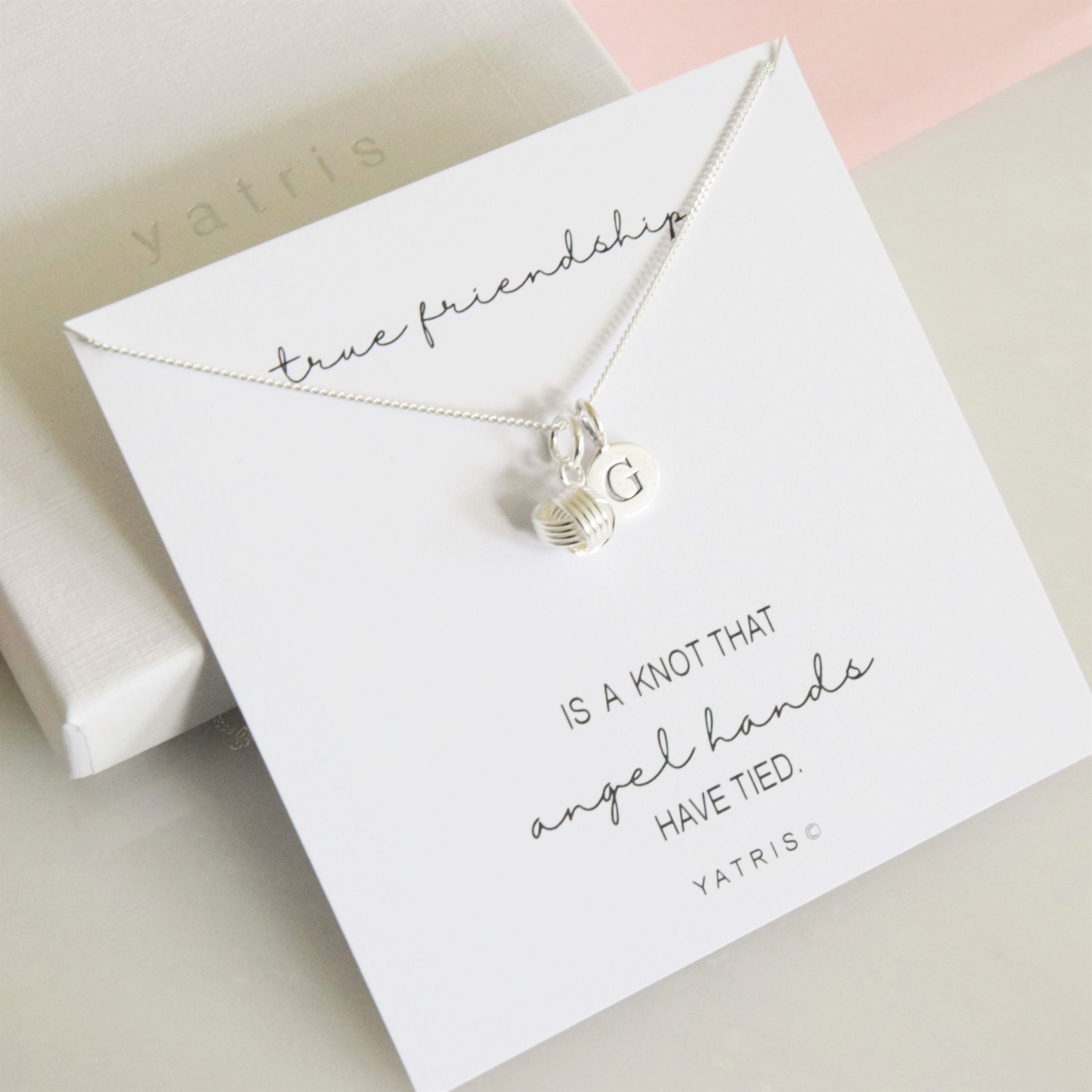 Friendship Necklace Friendship Knot 
