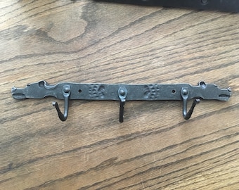 Bear Head Key-Hook Bar With Three Hooks