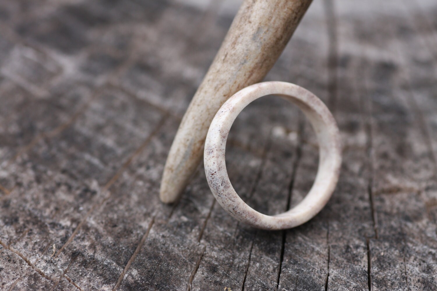 Antler Ring Whitetail Deer Men's Ring Women's Etsy