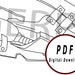 Scepter DIY Template - Pattern Blueprint DIY Pdf Digital Donwload Vector Printable Cosplay ...