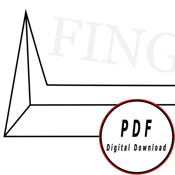 sword orc DIY template pattern blueprint pdf vector printable digital download cosplay costume larp pdf