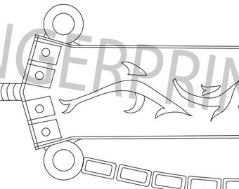 Thor Axe stormbreaker Infinity war Template/blueprint | Etsy
