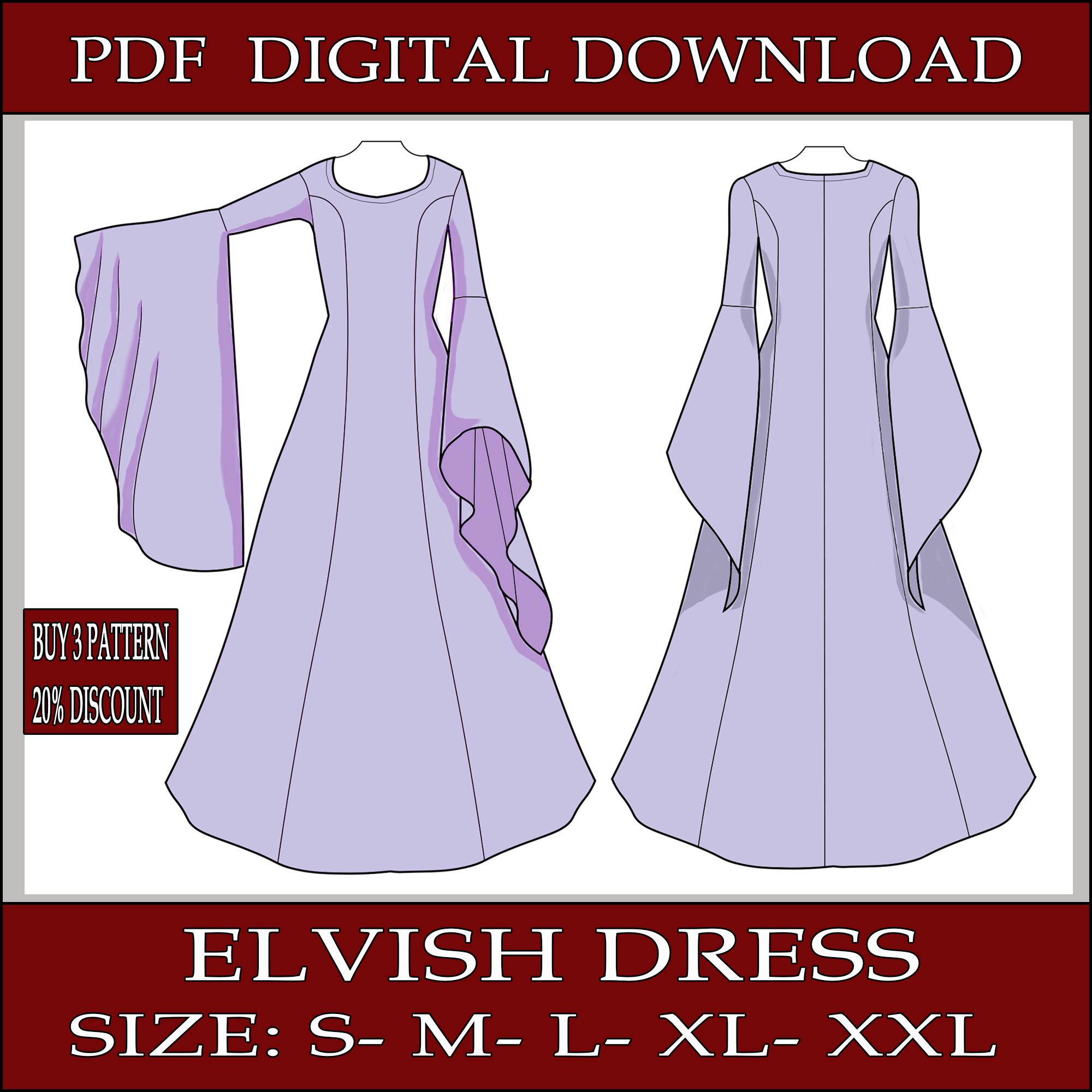 Lord of the Ring Dress - Etsy