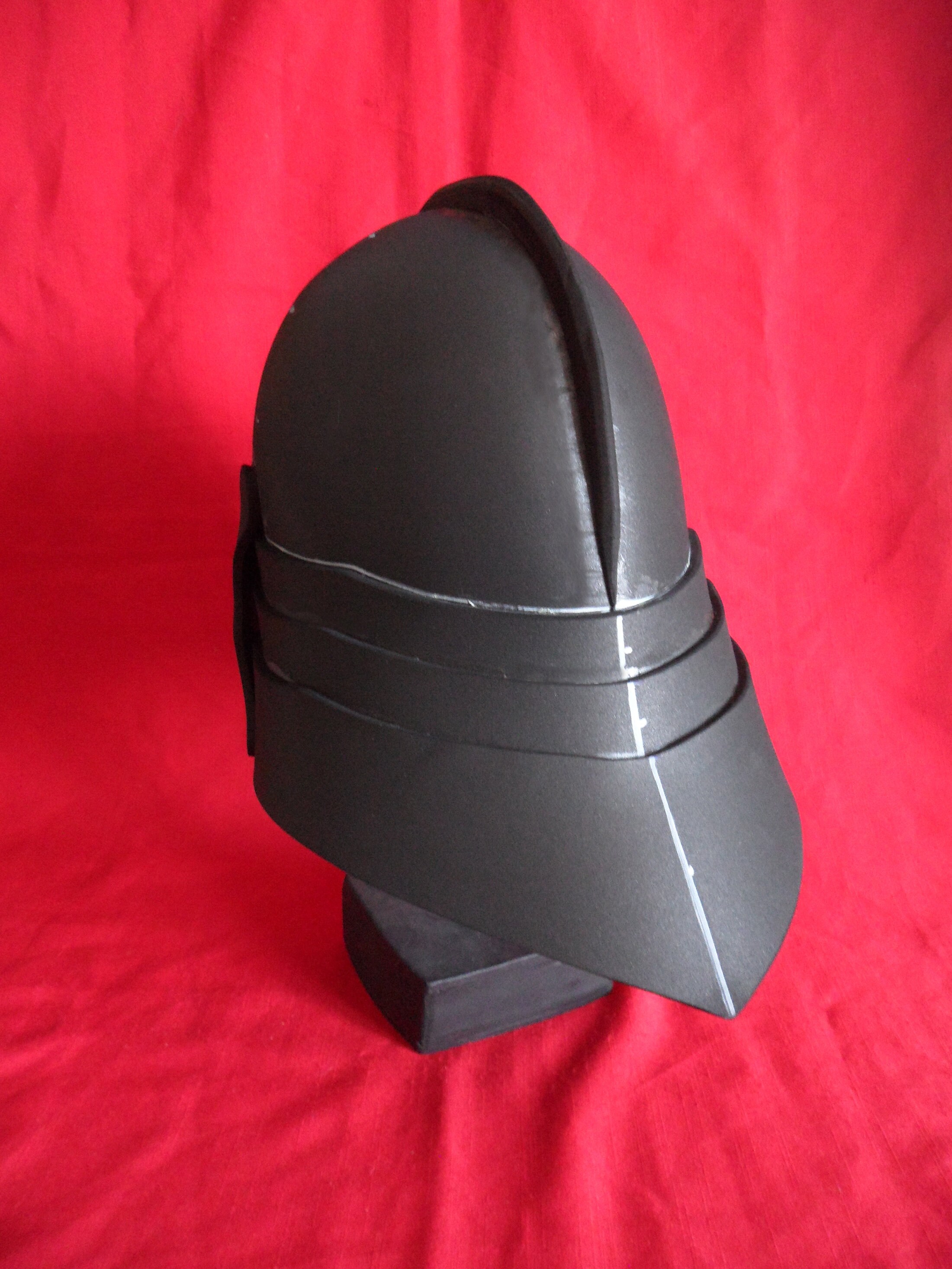DIY Sallet Eva Foam Helmet German Pattern Blueprint Template Etsy