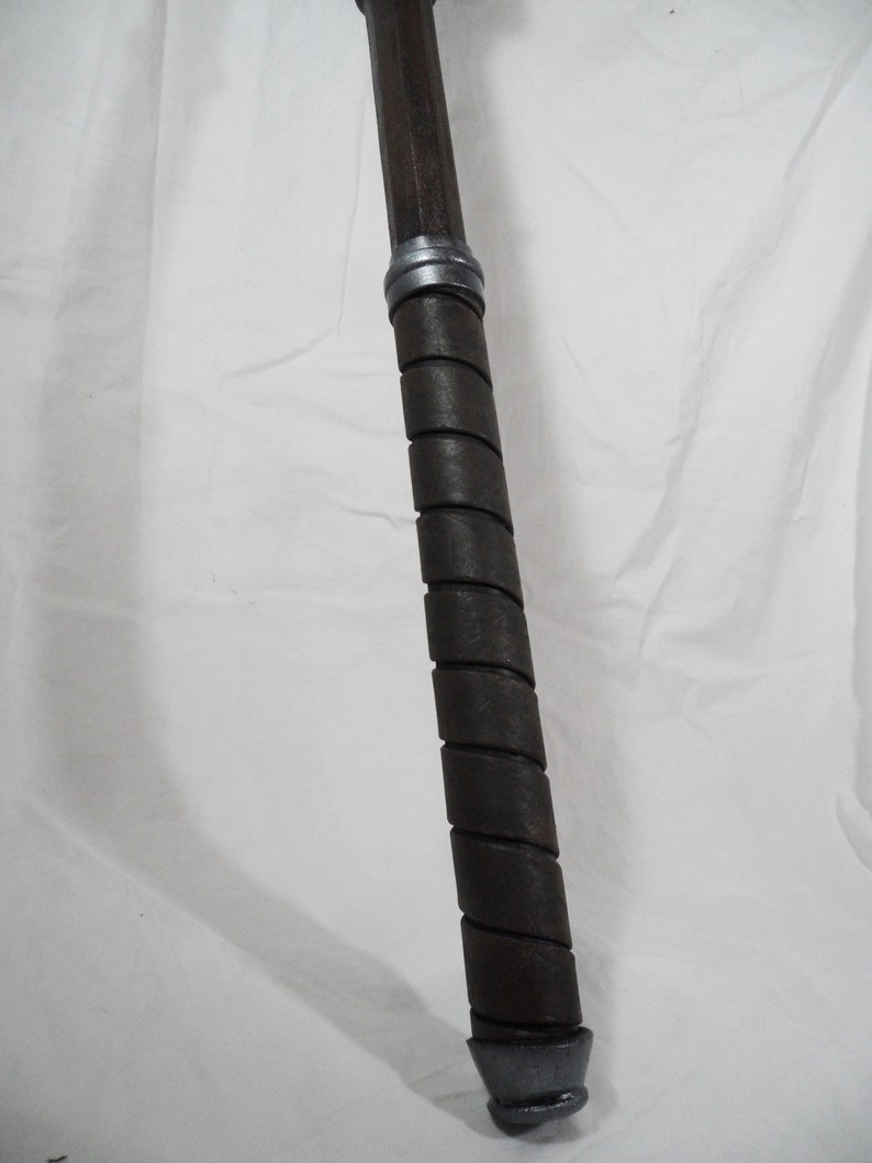 Flanged mace eva foam medieval weapon fantasy larp cosplay Etsy