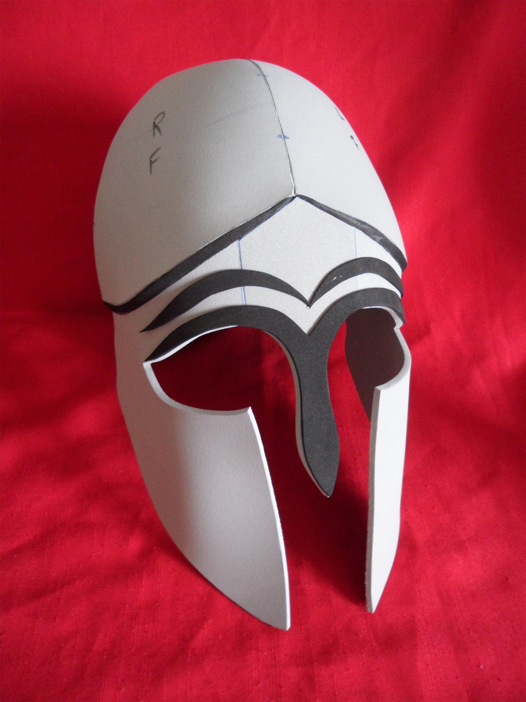 Diy Corinthian Eva Foam Helmet Greek Spartan Helmet Template Pattern