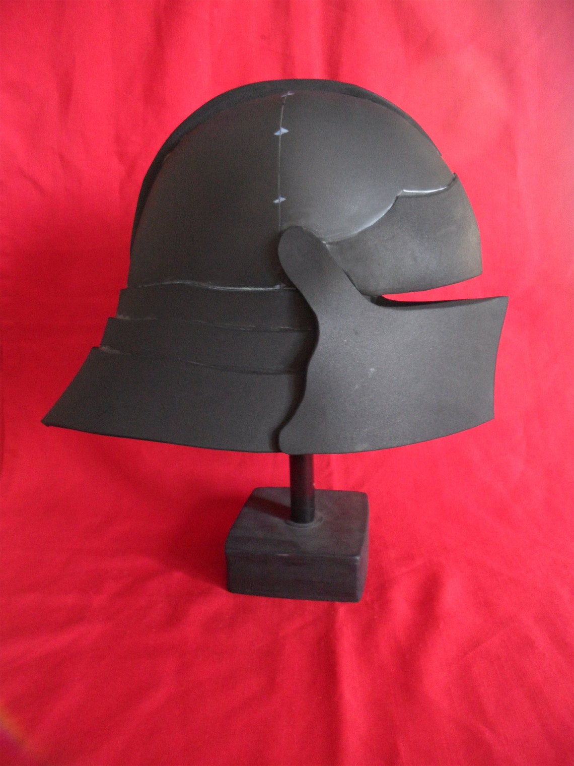 DIY Sallet Eva Foam Helmet German Pattern Blueprint Template Etsy