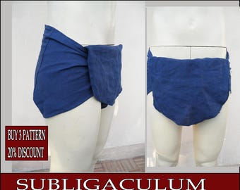Subligaculum Pattern, Roman Underwear DIY Tutorial (PDF Pattern)