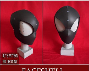 DIY Faceshell Pattern: EVA Foam Helmet Blueprint (PDF Download)