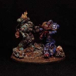 Handmade painted miniature custom made Display