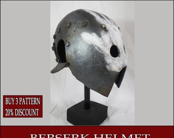 Berserk Helmet Template, EVA Foam Pattern (Digital Download)