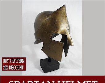 DIY Spartan Helmet - EVA Foam Template, Cosplay LARP (pdf Download)