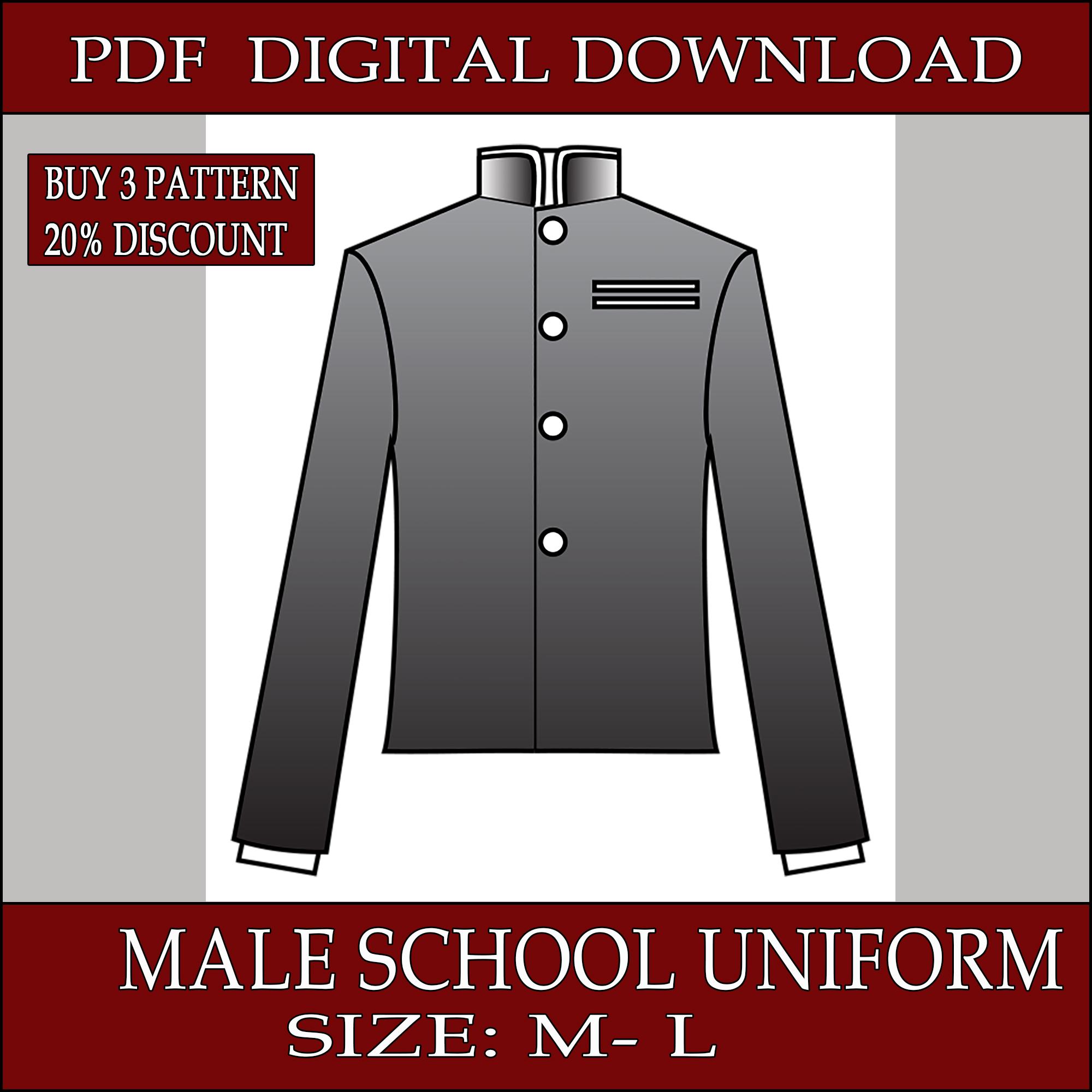 Japanese School Jacket - Etsy
