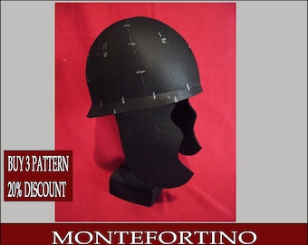 DIY Montefortino Helmet Pattern: Foam, Gallic, Celtic, Roman (PDF Download)