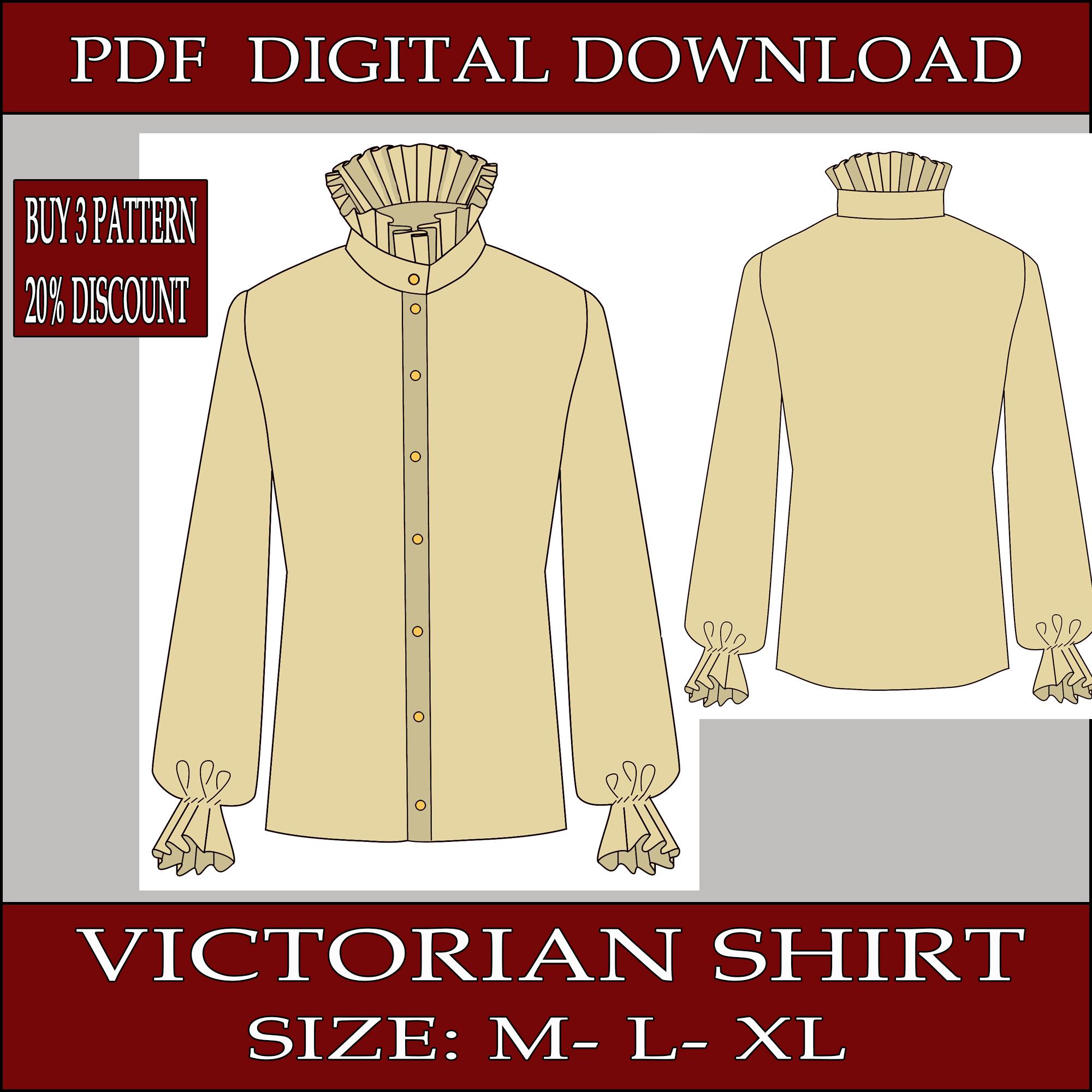Womens Renaissance Shirt Pattern