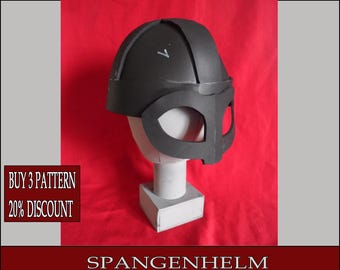 DIY Spangenhelm Template: Foam Viking Helmet Pattern (PDF Download)