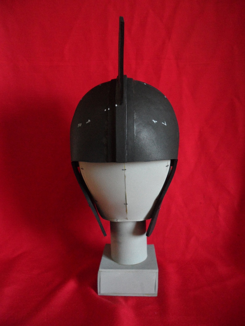 DIY Roman Eva Foam Ridge Helmet Pattern Intercisa Blueprint Etsy
