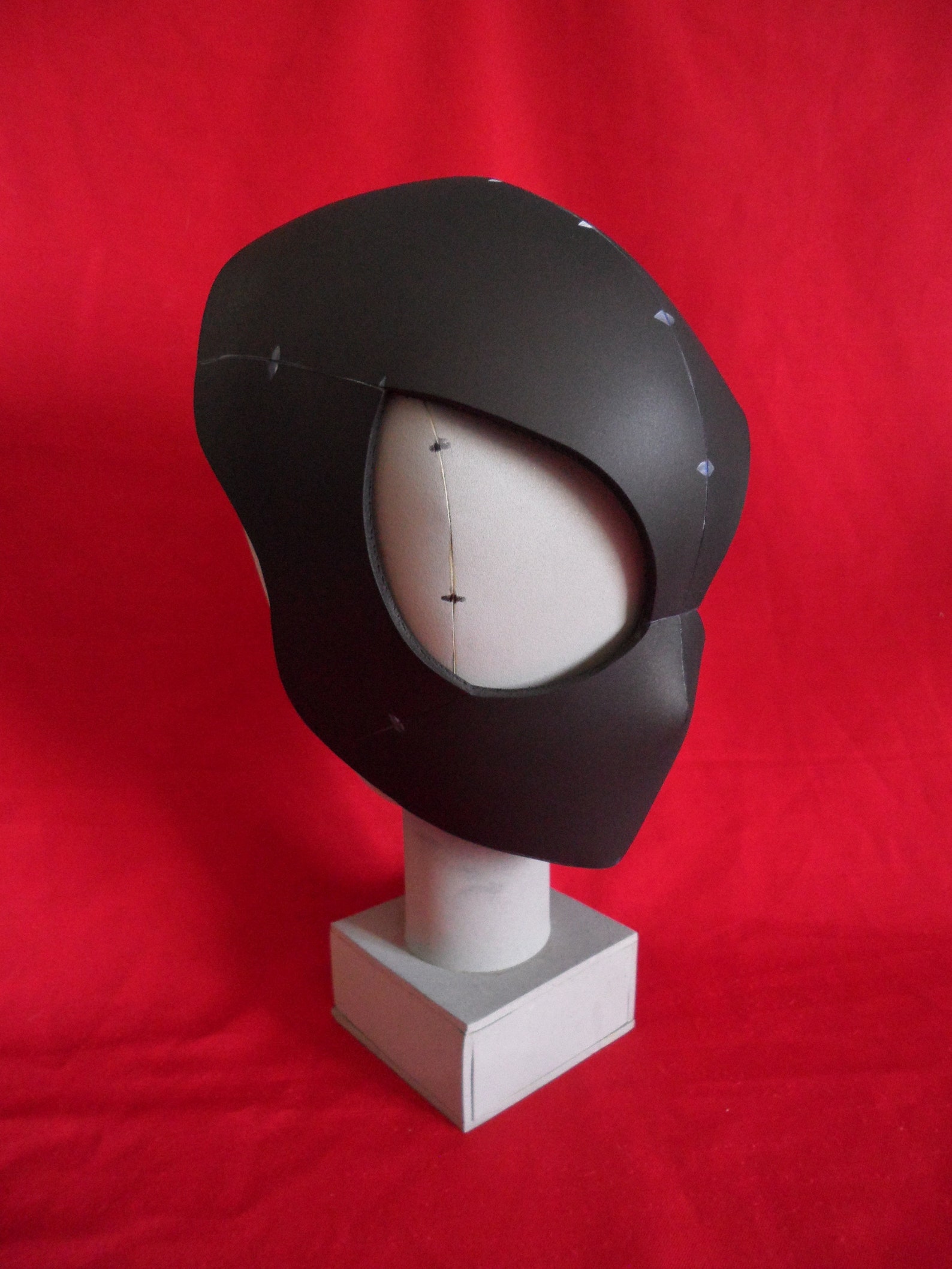 DIY Faceshell Eva Foam Helmet Pattern Blueprint Template Pdf Etsy