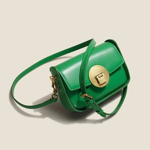 Green designer bag sale