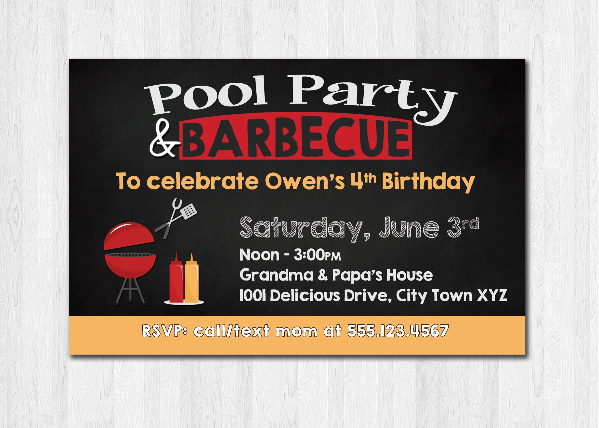 Piscine Barbecue Party Invitation Imprimable Inviter Etsy Piscine Barbecue Party Invitation Imprimable Inviter Etsy