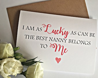 To my Nan Wedding Card - nan cards - birthday cards - nan birthday card