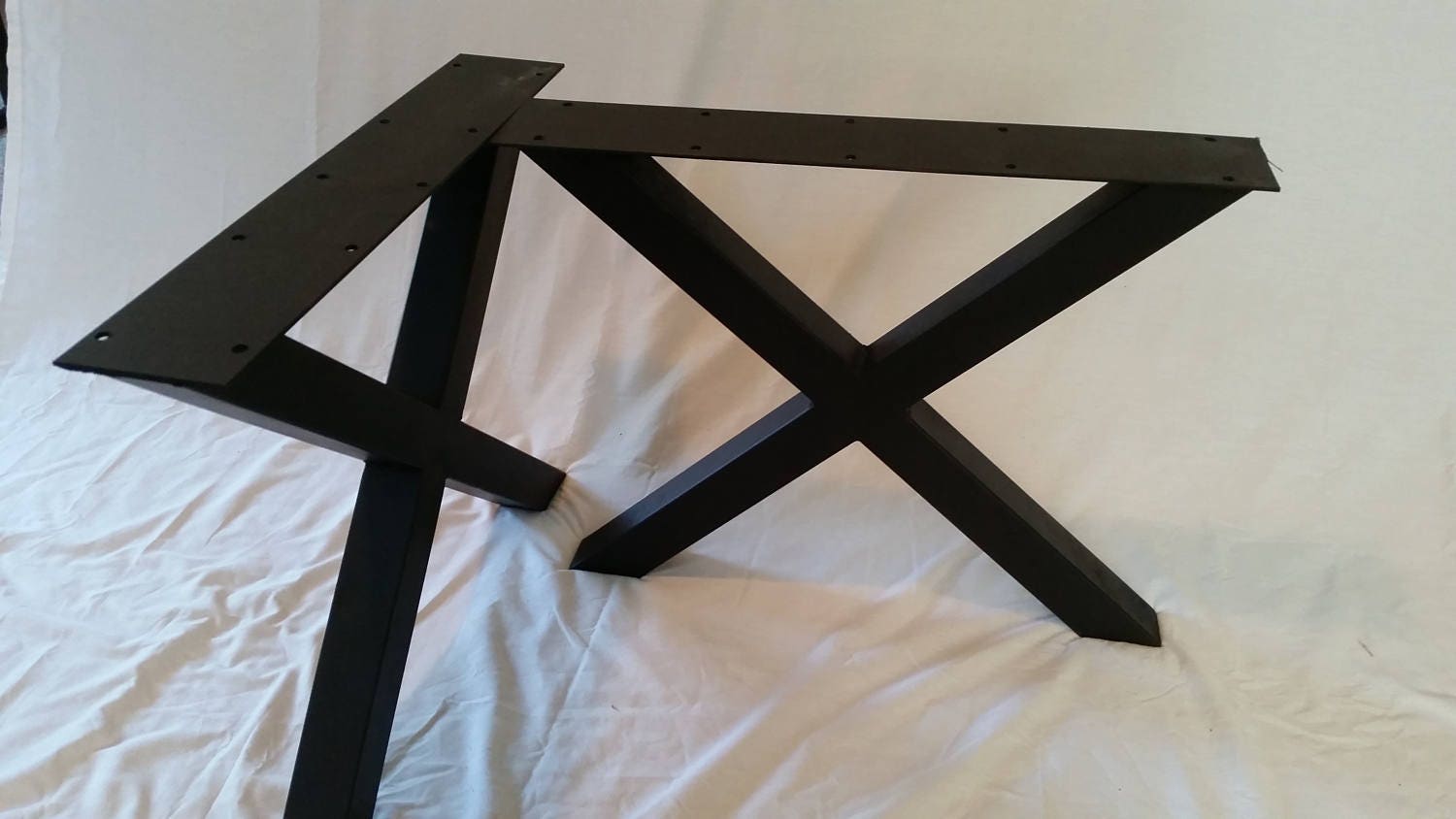 Metal Table Legs Table Legs X Frame Table Legs Etsy