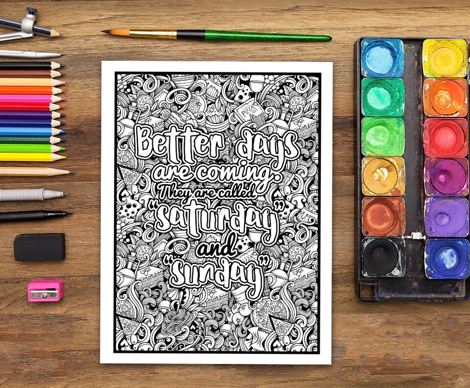 Adult Coloring Book Adult Coloring Pages Printable Coloring Pages ...