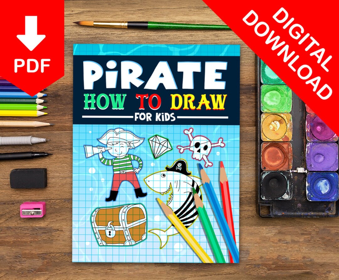 Pirate - How to Draw Coloring Pages for Kids Pirate Coloring Pages Kids ...