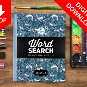 Word Search Puzzle Word Search Books For Adults Word Search Printable Word Search PDF Volume 3