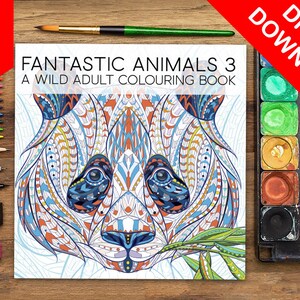 Adult Coloring Book, Adult Coloring Pages, Coloring Pages, Coloring Book, Adult Coloring Books, Animals