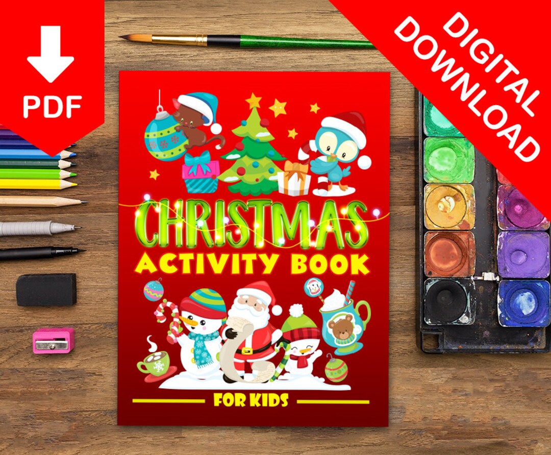 Christmas Coloring Pages For Kids Activity Book For Kids Coloring Book christmas-coloring-pages-for-kids-activity-book-for-kids-coloring-book