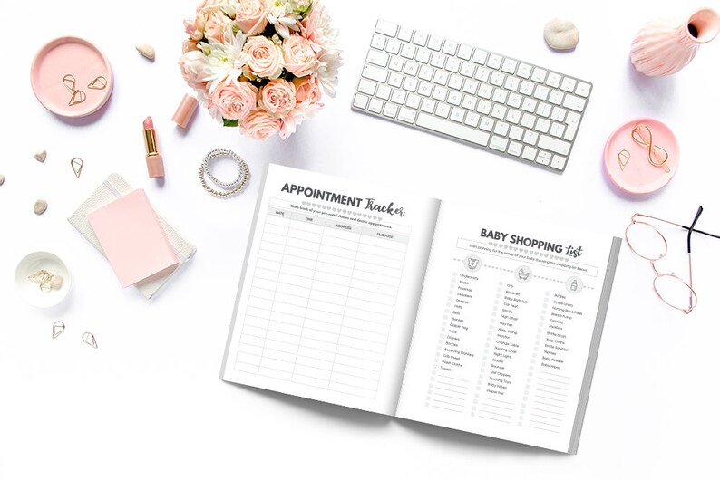 Pregnancy Journal and Planner Printable Pregnancy Journal Digital
