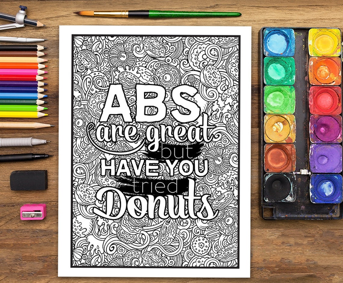 Adult Coloring Book Adult Coloring Pages Funny Quotes Coloring Pages ...