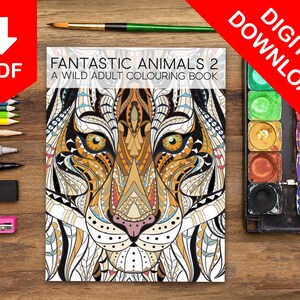 Adult Coloring Book, Adult Coloring Pages, Coloring Pages, Coloring Book, Adult Coloring Books, Animals