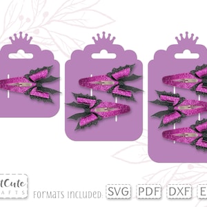 Modelos de cartão de exibição de clipe instantâneo SVG, arquivos de corte de cartão de exibição de fenda longa para Silhouette e Cricut, cartão SVG de arco, embalagem Snapclip