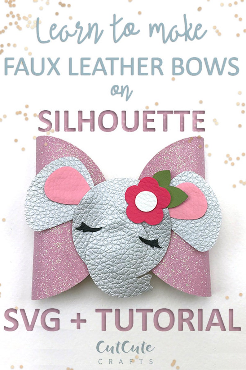 Free Free 206 Baby Elephant With Bow Svg SVG PNG EPS DXF File