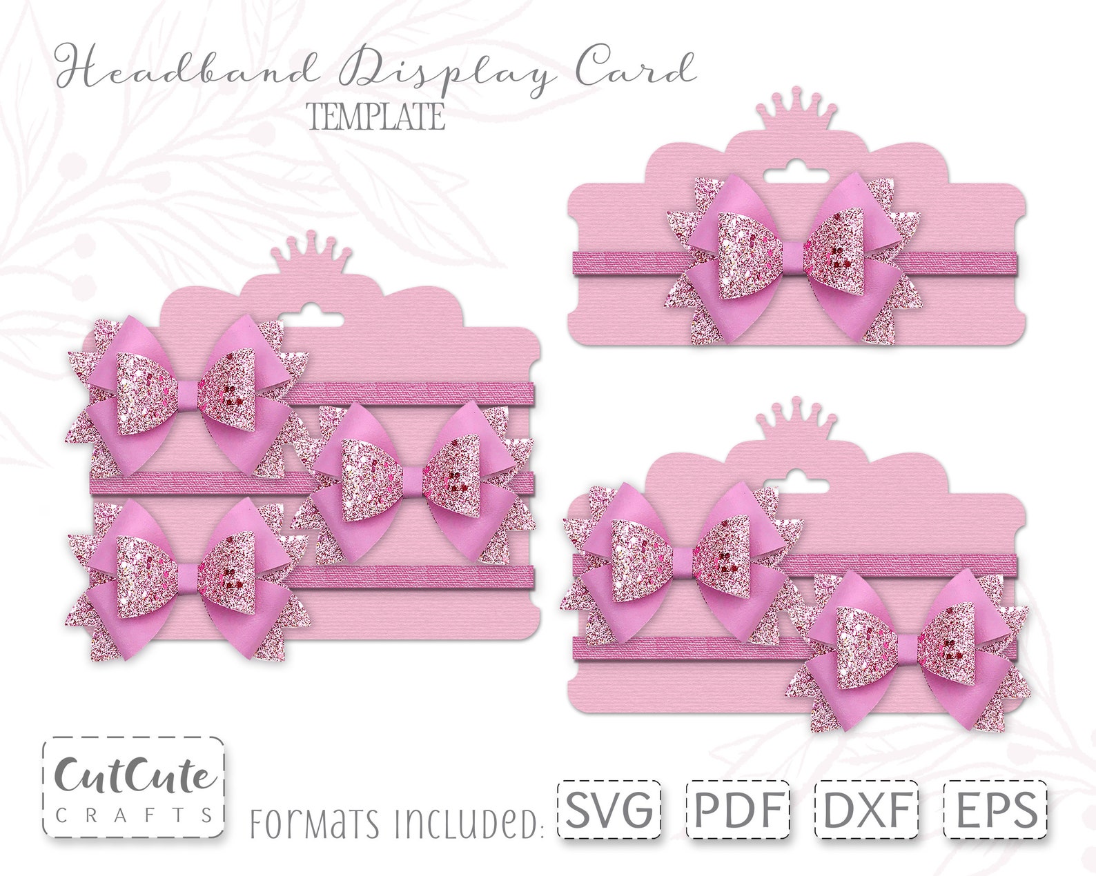 headband-display-card-template-svg-elastic-headband-display-etsy